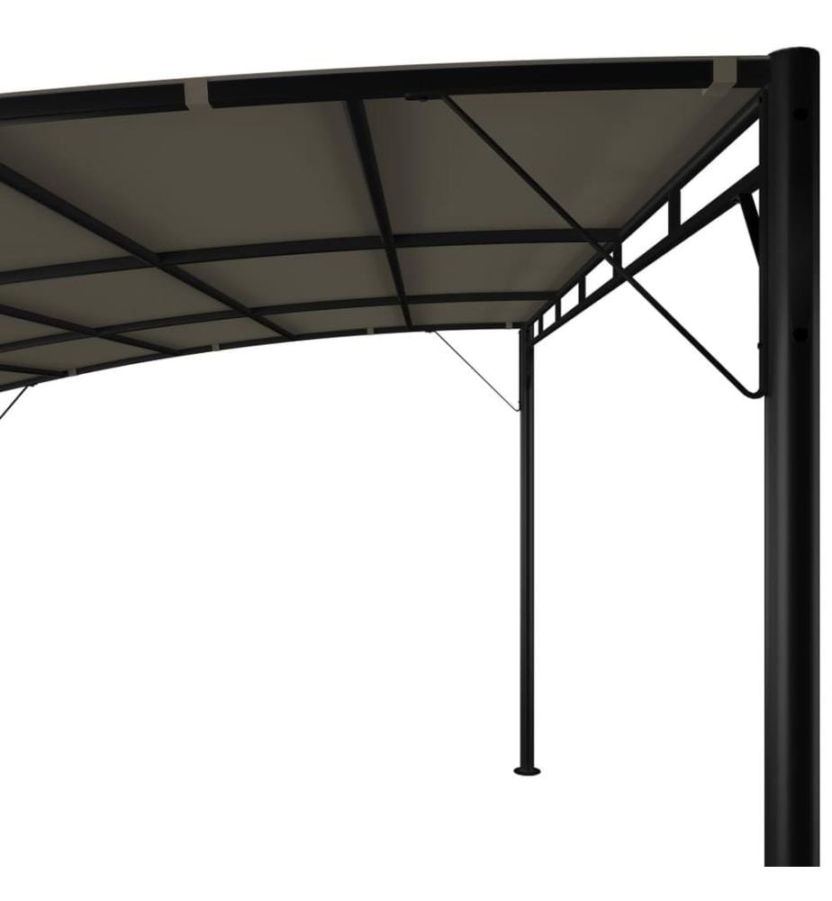 Garten-Sonnenschutz 4x3x2,55 m Taupe