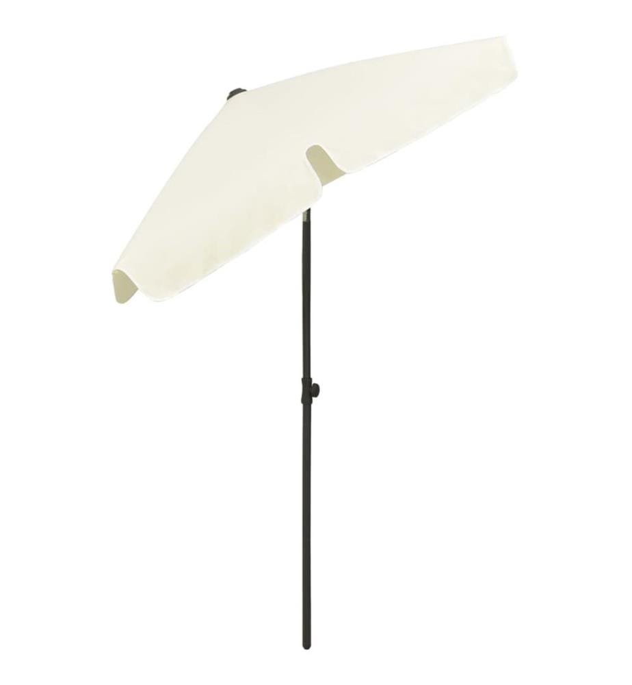 Strandschirm Sandgelb 180x120 cm
