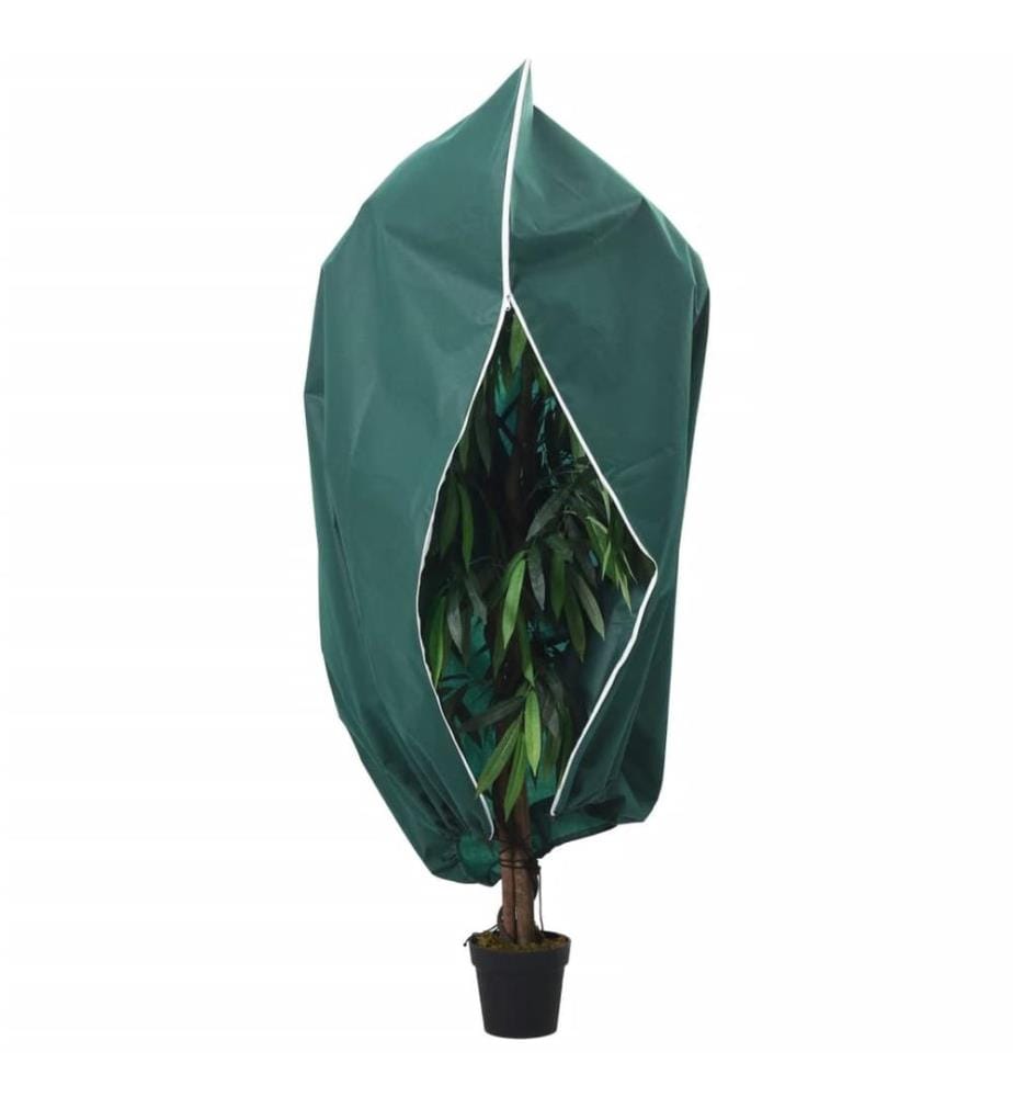 Housses de protection pour plantes avec fermeture éclair 4 pcs