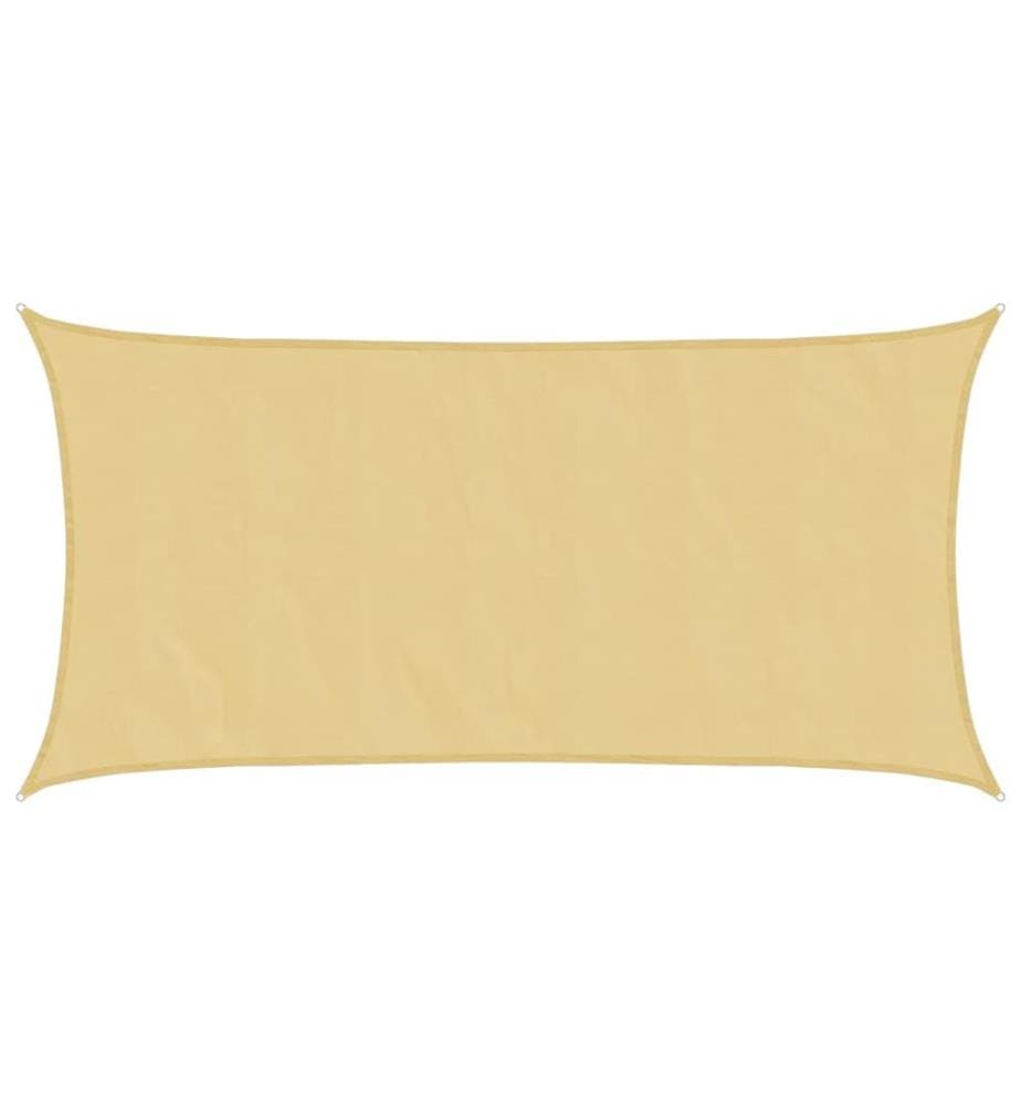 Sonnensegel Sandfarbe 6x3 m 100% Polyester Oxford
