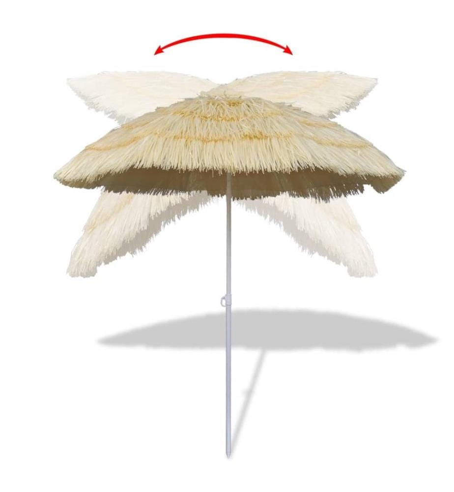 Strandschirm Hawaii-Stil Kippbar
