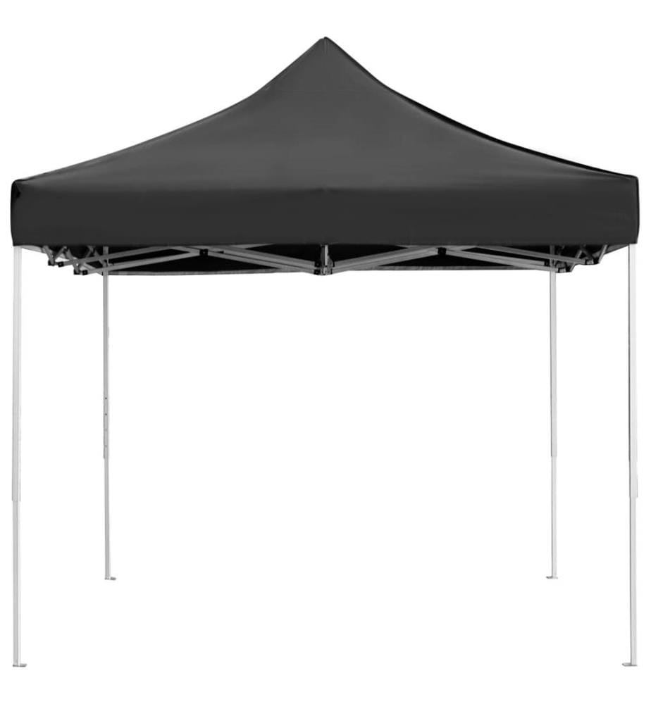 Profi-Partyzelt Faltbar Aluminium 4,5x3 m Anthrazit