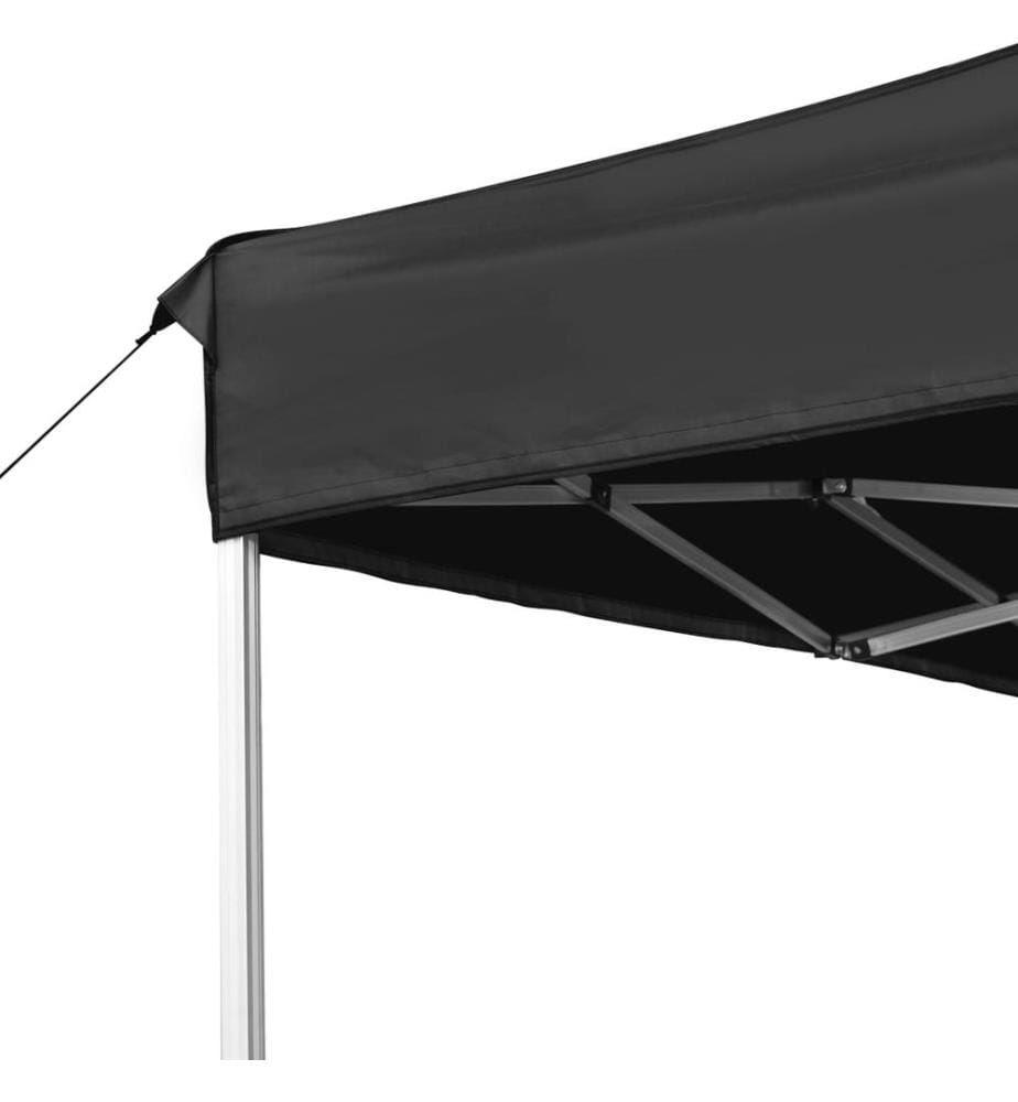 Profi-Partyzelt Faltbar Aluminium 4,5x3 m Anthrazit