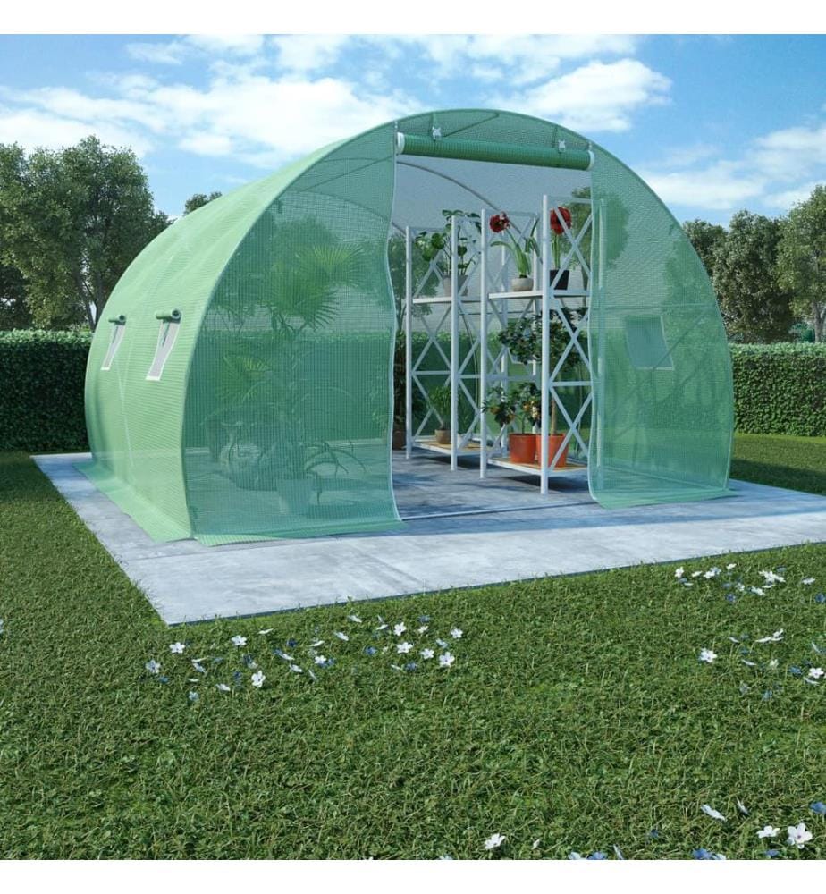 Gewächshaus 9m² 300x300x200 cm