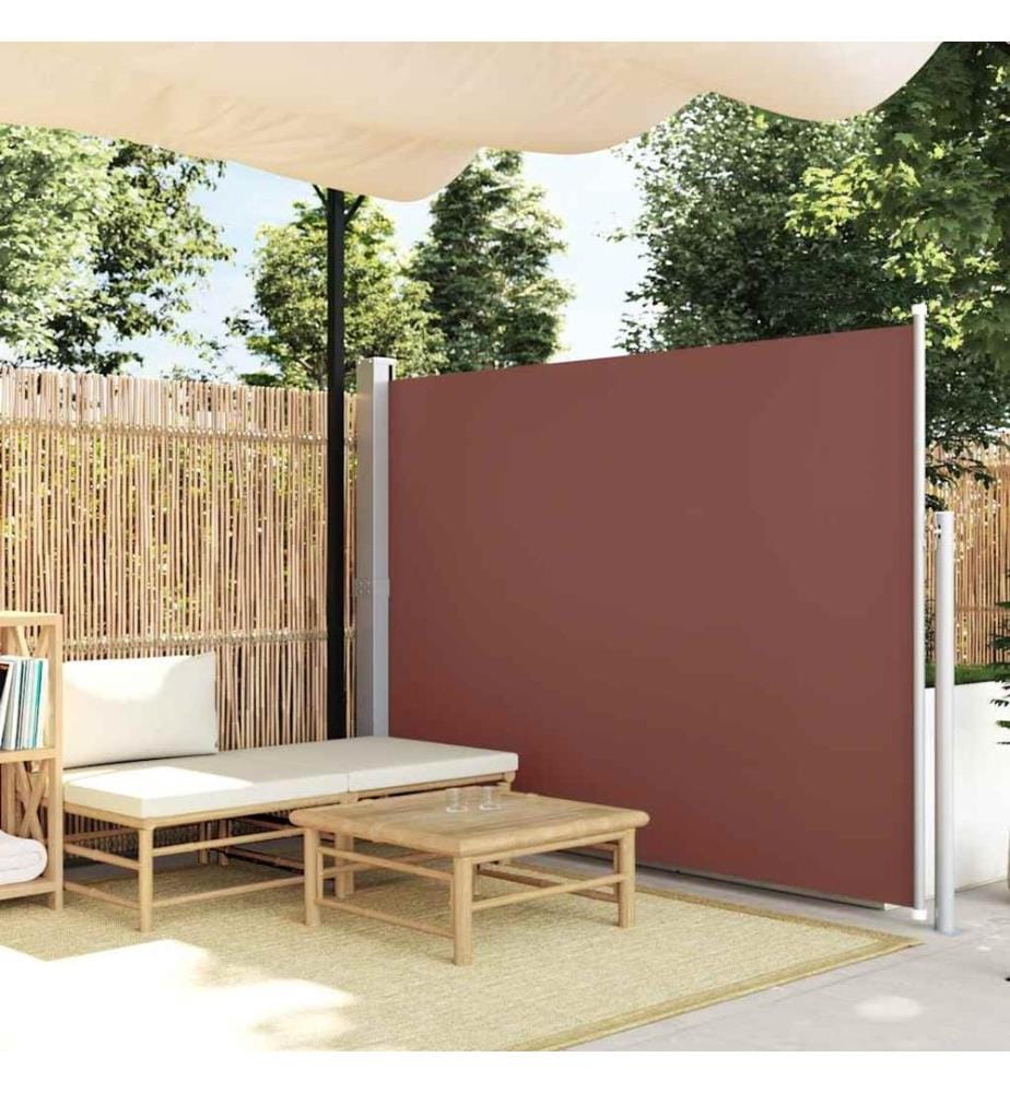 Ausziehbare Seitenmarkise 170×300 cm Braun