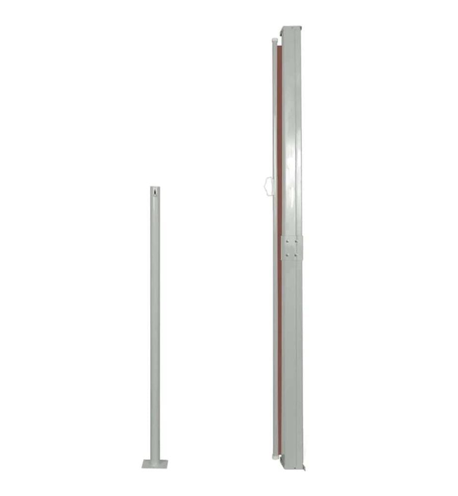 Ausziehbare Seitenmarkise 170×300 cm Braun