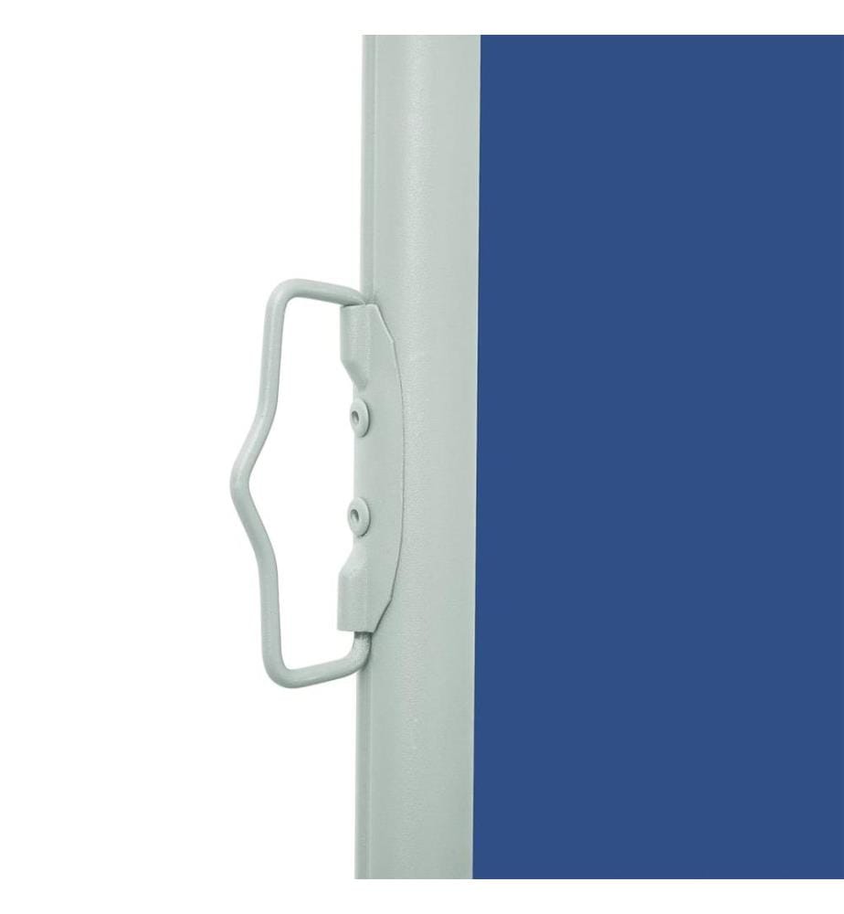 Ausziehbare Seitenmarkise 100x300 cm Blau
