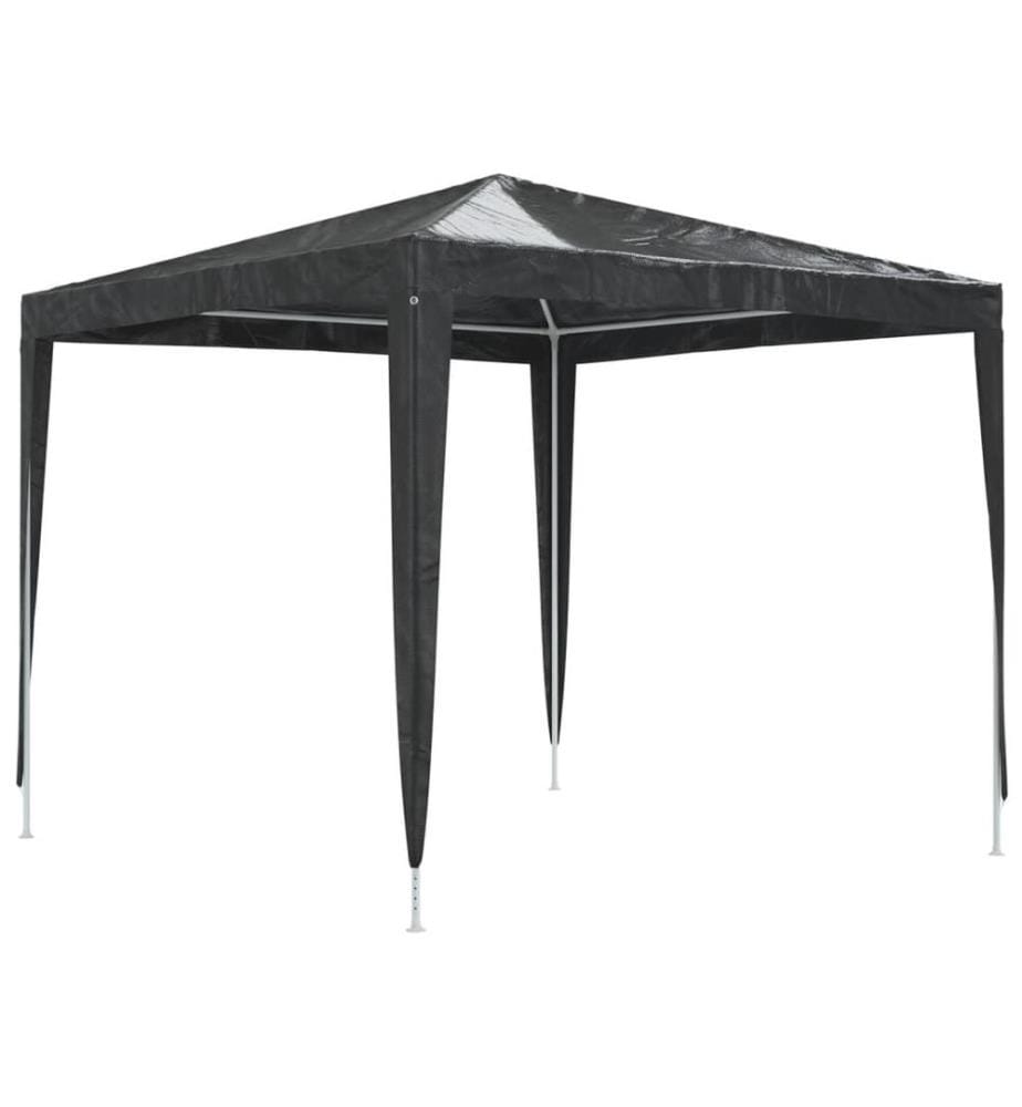 Profi-Partyzelt 2,5×2,5 m Anthrazit 90 g/m²