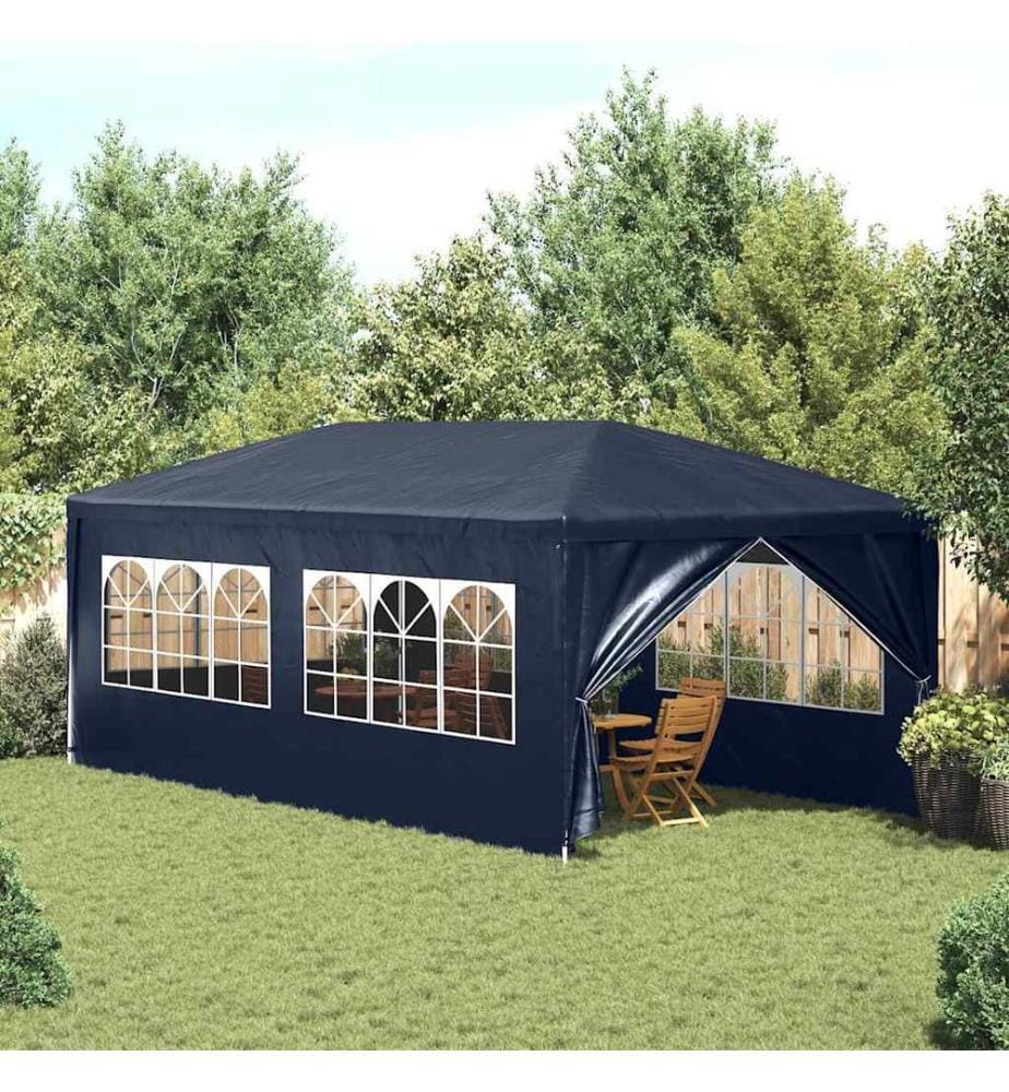Partyzelt 3x6 m Blau