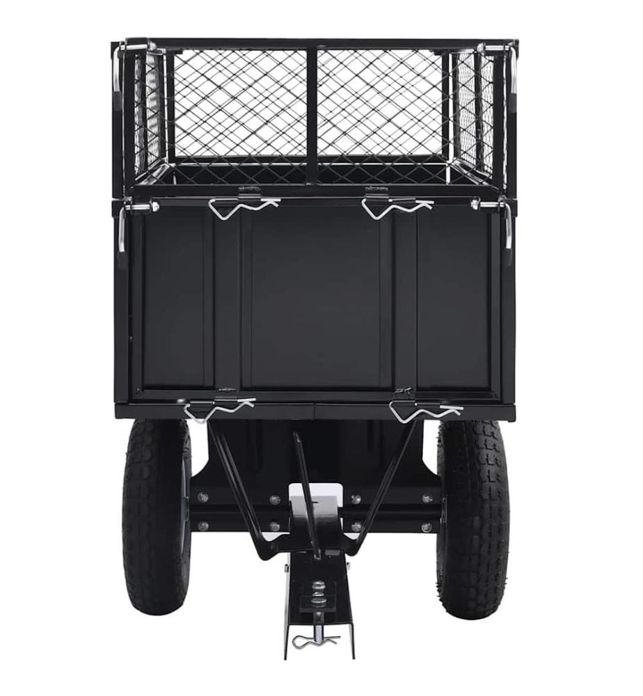 Kippanhänger für Rasenmäher 150 kg Last