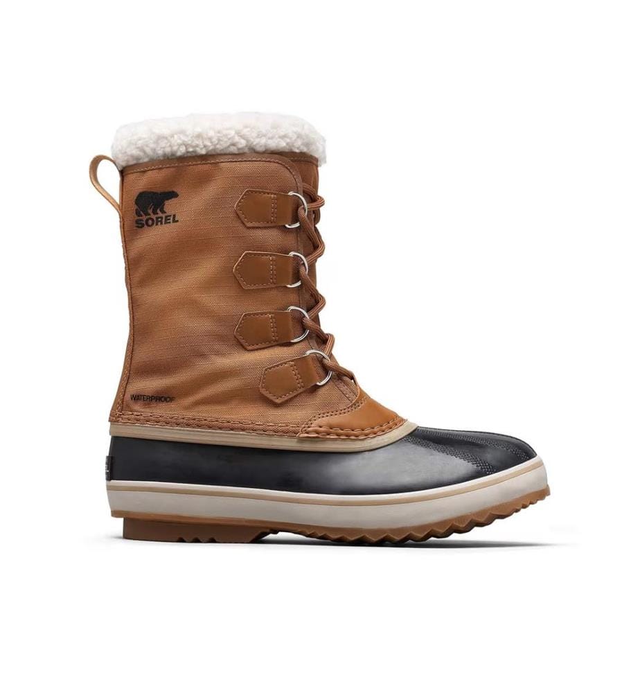 Wasserdichter Schneestiefel 1964 PAC NYLON - Camel Brown & Black
