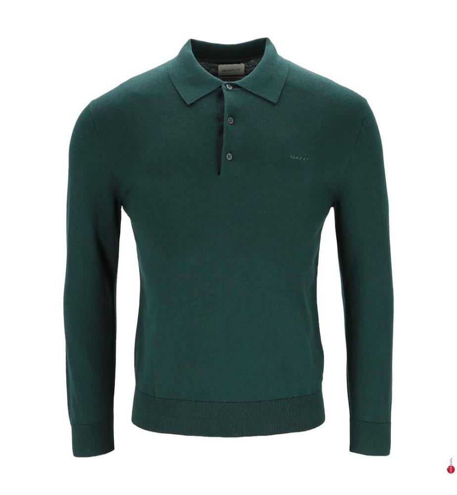 Polo en Cachemire - Vert
