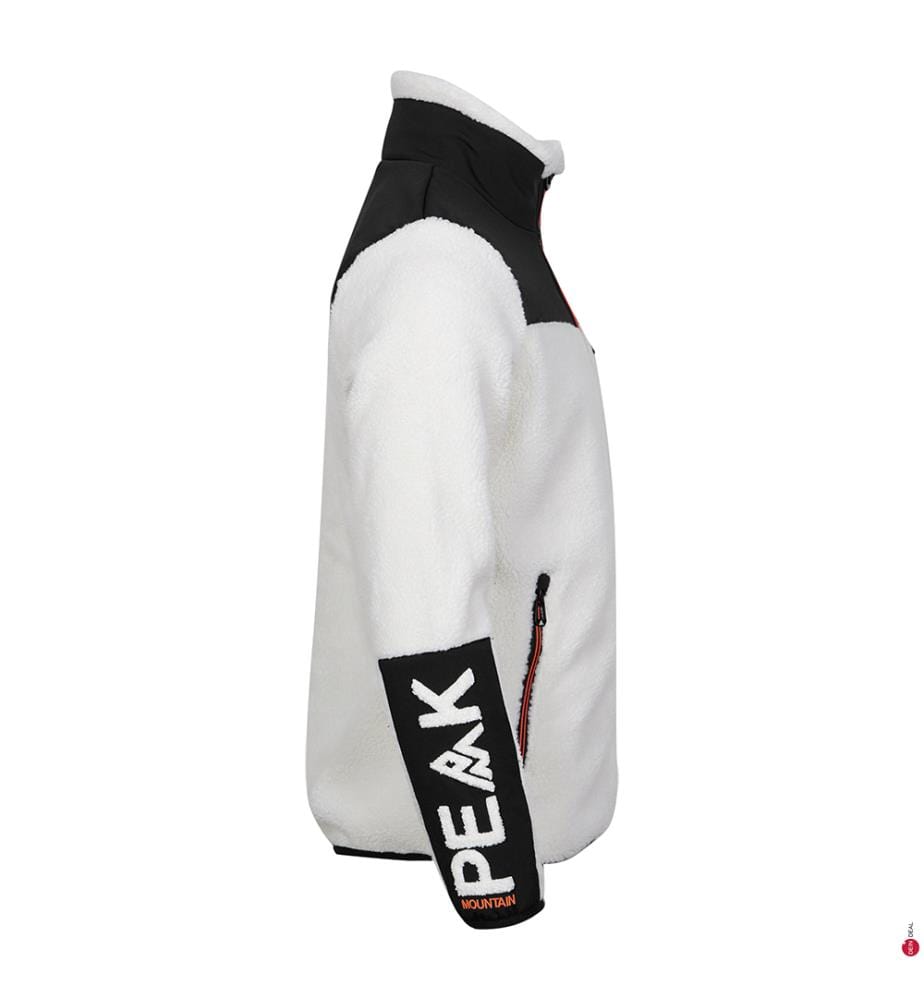 Caforn Fleece-Jacke - Creme
