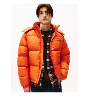 Daunenjacke Alaska Ripstop Wasserabweisend - Orange