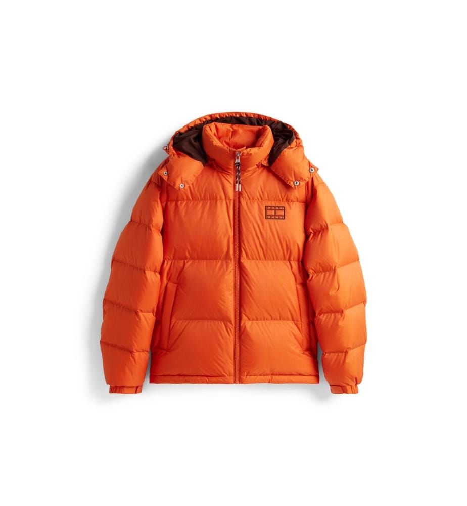 Daunenjacke Alaska Ripstop Wasserabweisend - Orange