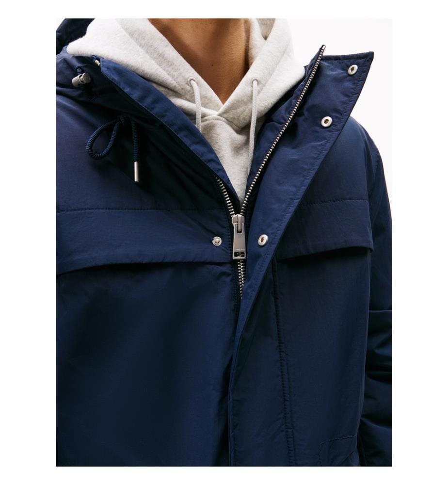 Wasserdichter Und Bequemer Parka Mit Futter - Marineblau