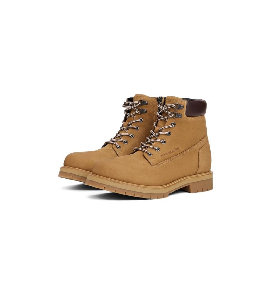 Essential Leather Cupsole Sneakers - Grau, Weiss & Schwarz