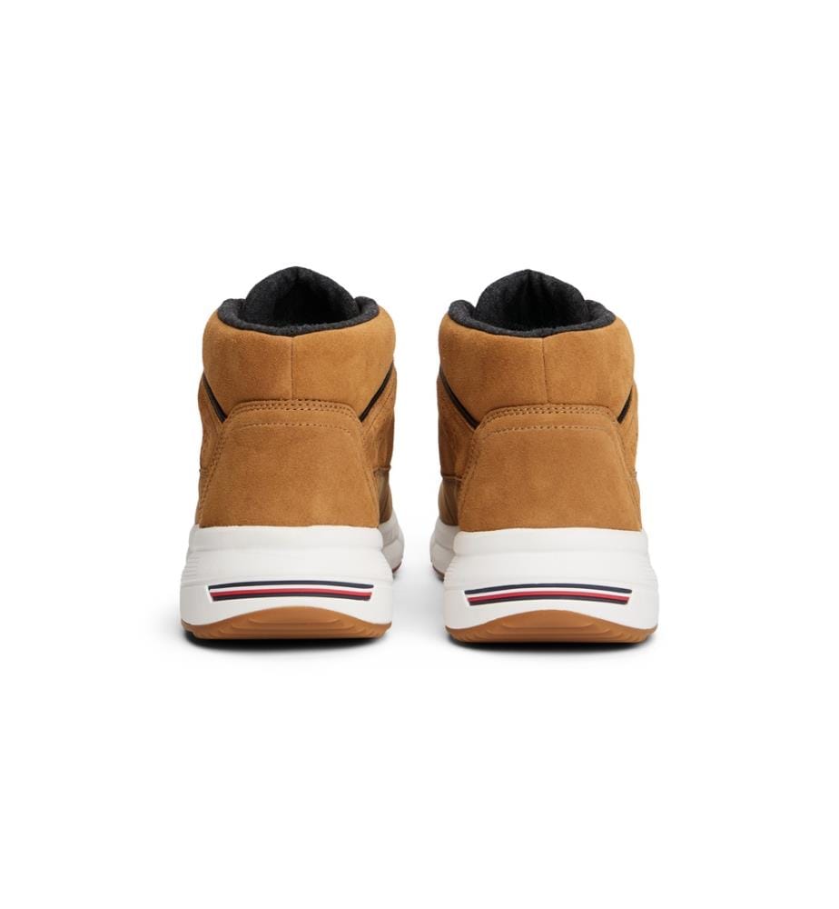Hilfiger W Nubuck Suede Hybrid Ankle Boots - Grau, Weiss & Schwarz