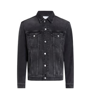 Jeansjacke - Schwarzes Denim