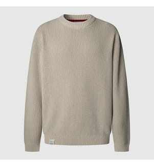 Strickpullover Parker Crew - Base Beige