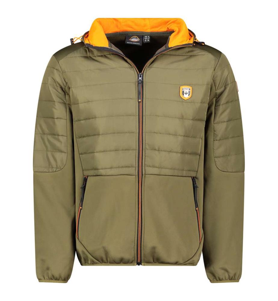 Softshell - Khaki & Orange