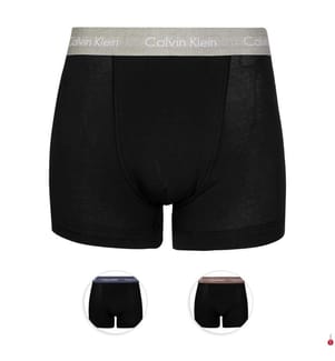 3er-Pack Boxer Trunk Cotton Stretch - Schwarz