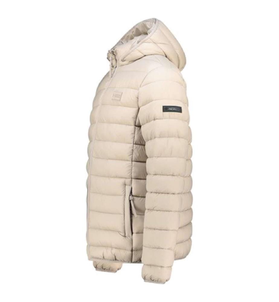 Blouson Amichoko à capuche amovible pour homme - Beige