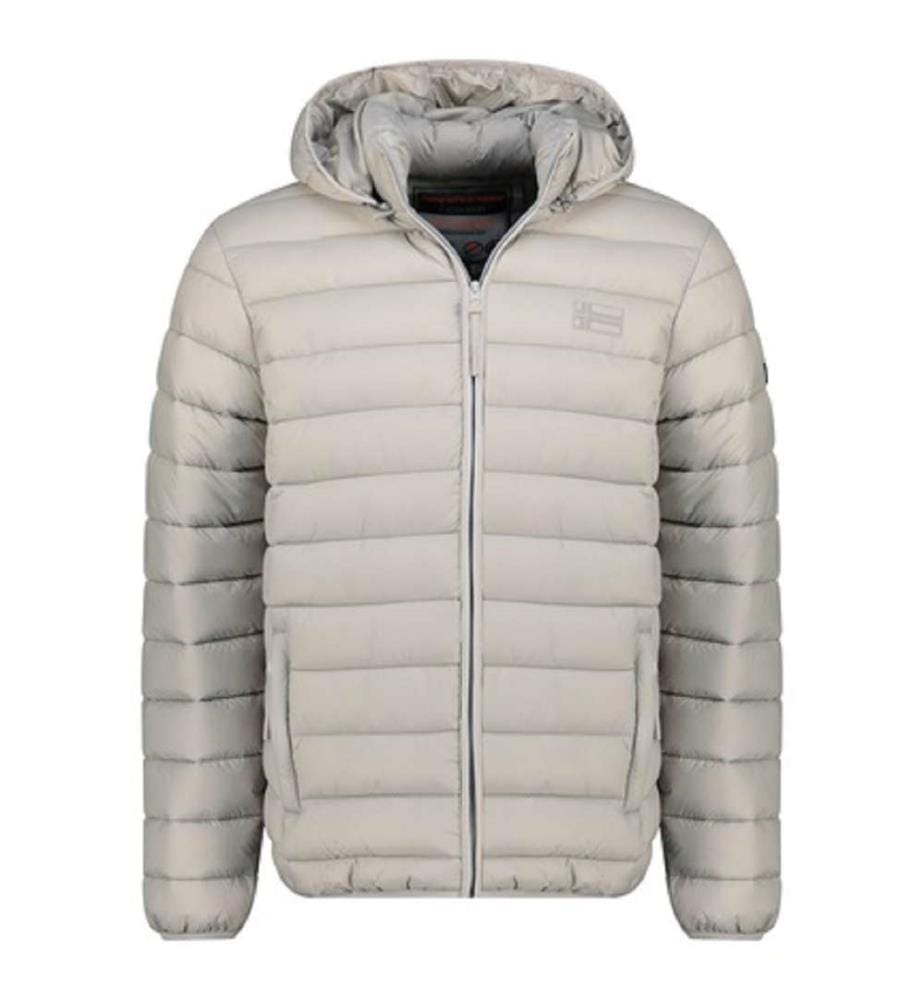 Blouson Amichoko à capuche amovible pour homme - Light-Grey