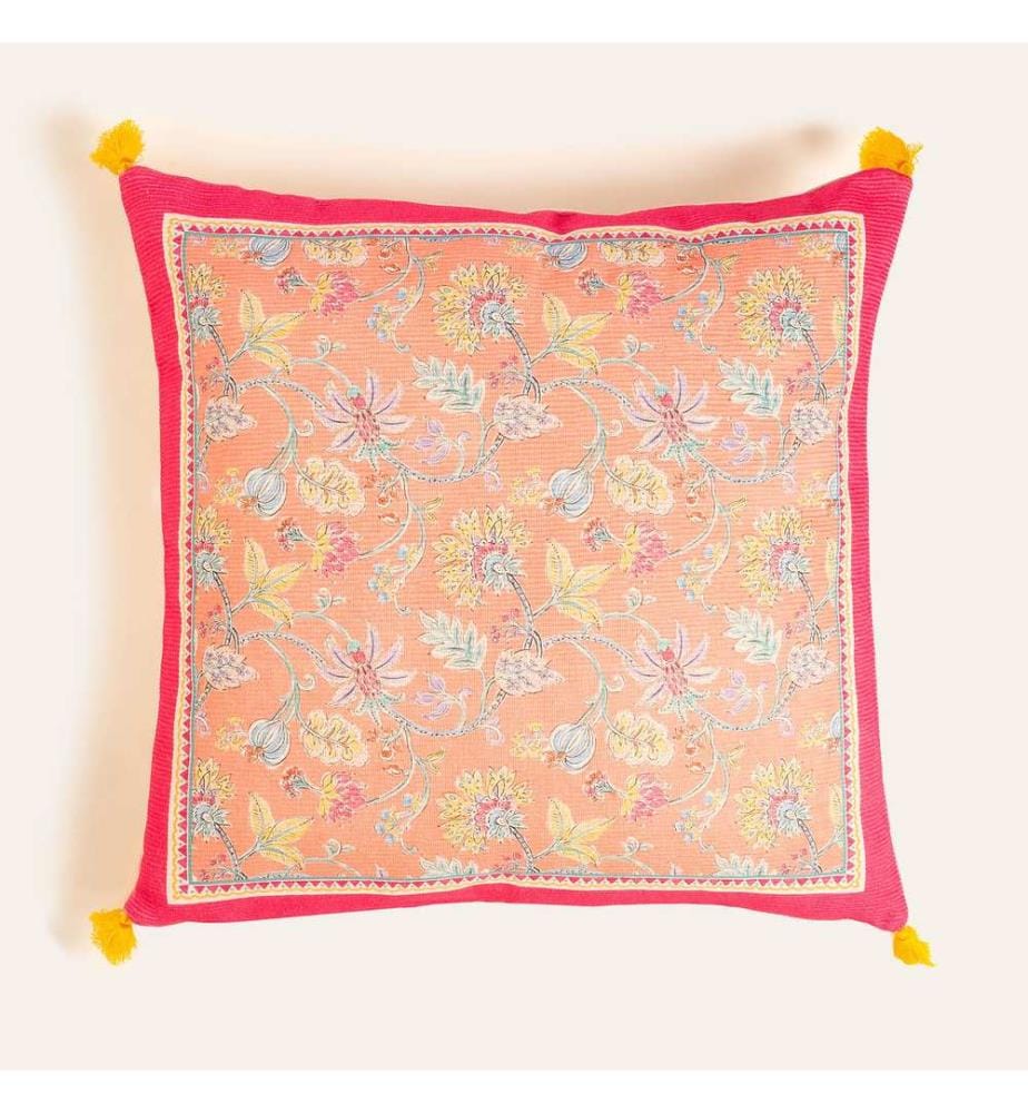 Kissen, Orange, 100 % BAUMWOLLE