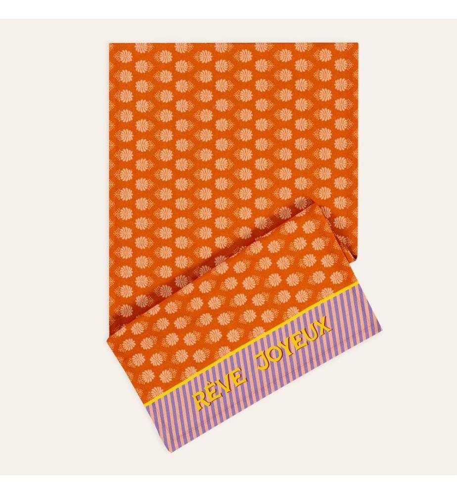 Läufer, Orange, 100% BAUMWOLLE