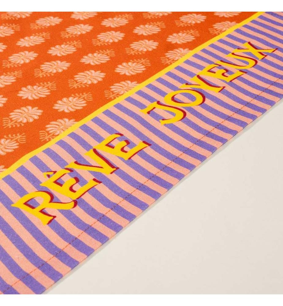 Läufer, Orange, 100% BAUMWOLLE