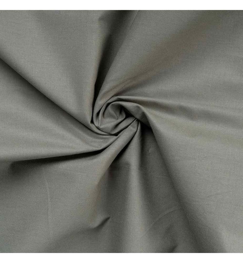 Ranforce Spannbettlaken Doppelbett XL, Dunkelgrau, 100 % Baumwolle