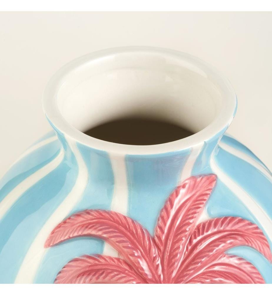 Vaso blu, 100% ceramica