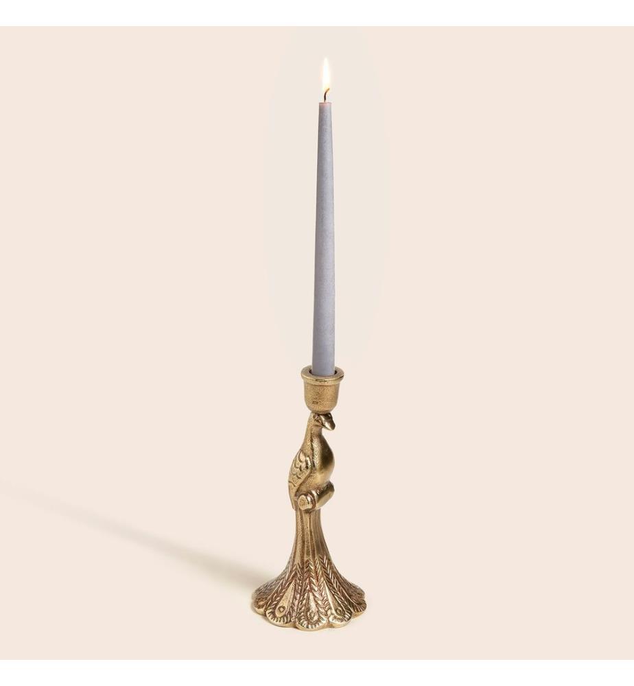 Kerzenständer, Antikmessing, 100 % Aluminium