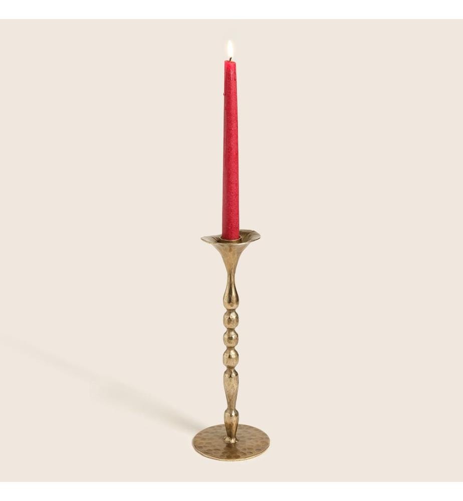 Kerzenständer, Antikmessing, 100 % Eisen