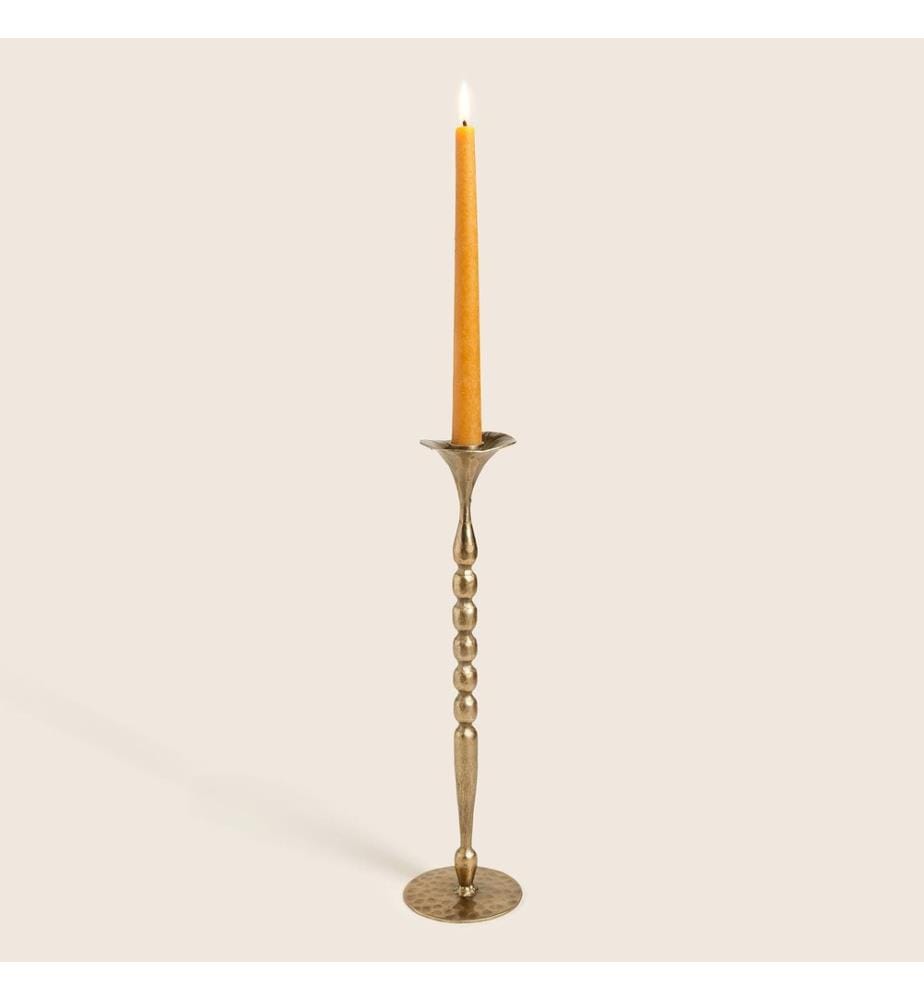 Kerzenständer, Antikmessing, 100 % Eisen