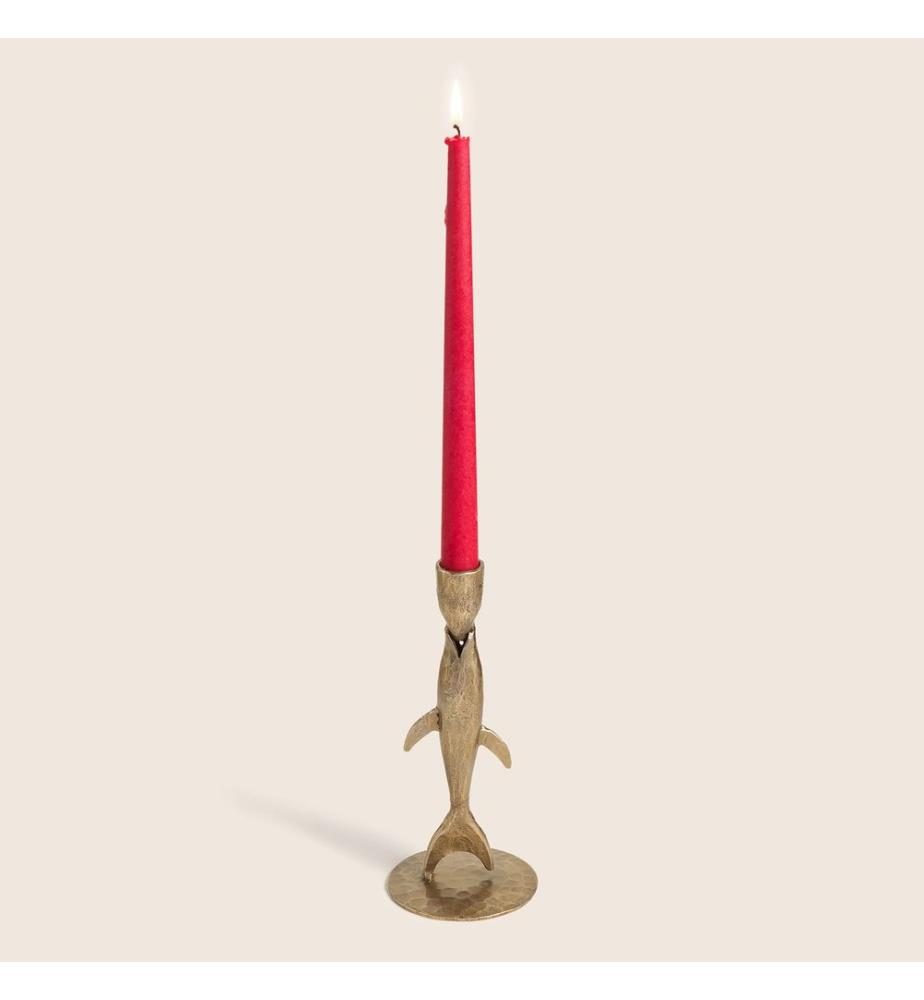 Kerzenständer, Antikmessing, 100 % Eisen