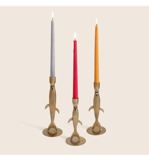 Kerzenständer, Antikmessing, 100 % Eisen