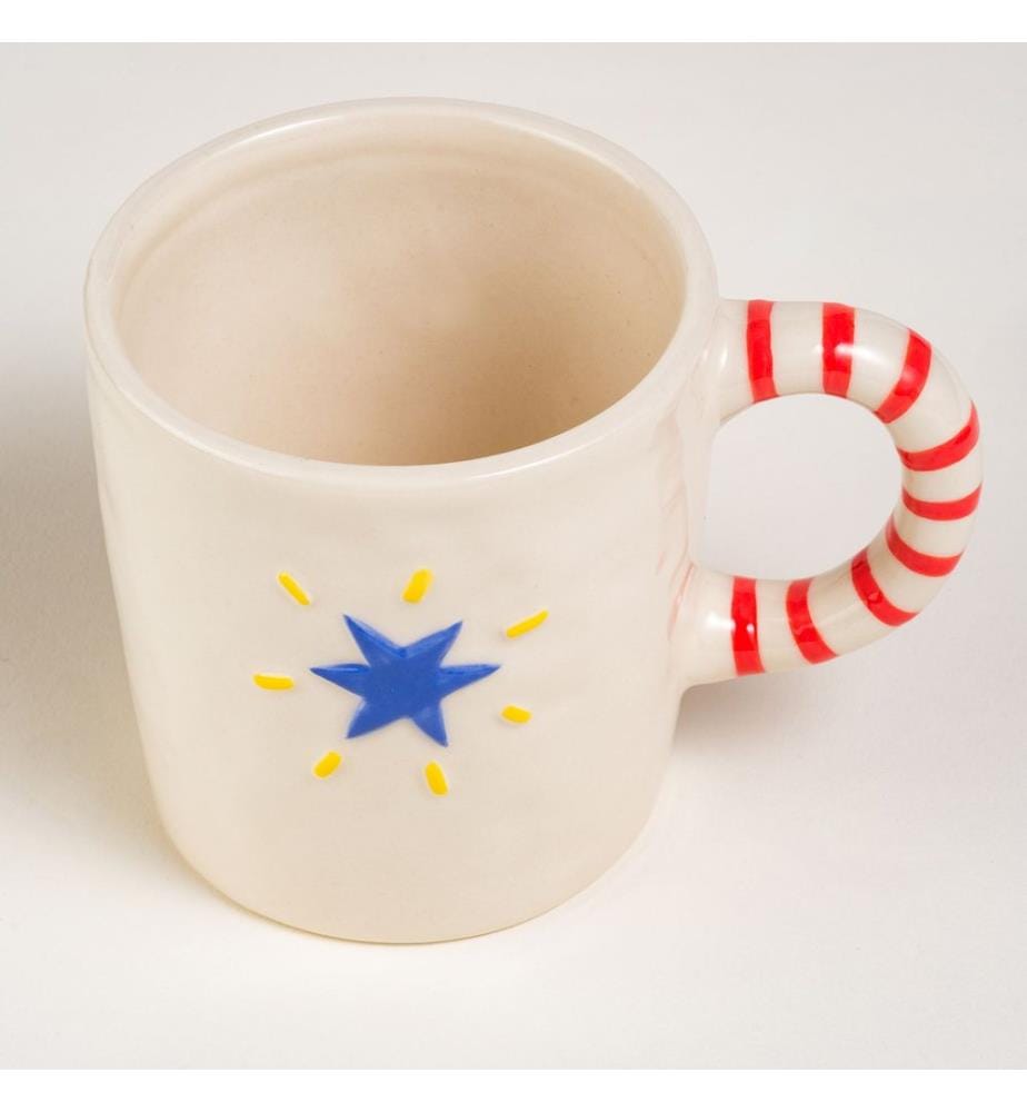 Tazza rossa, 100% gres