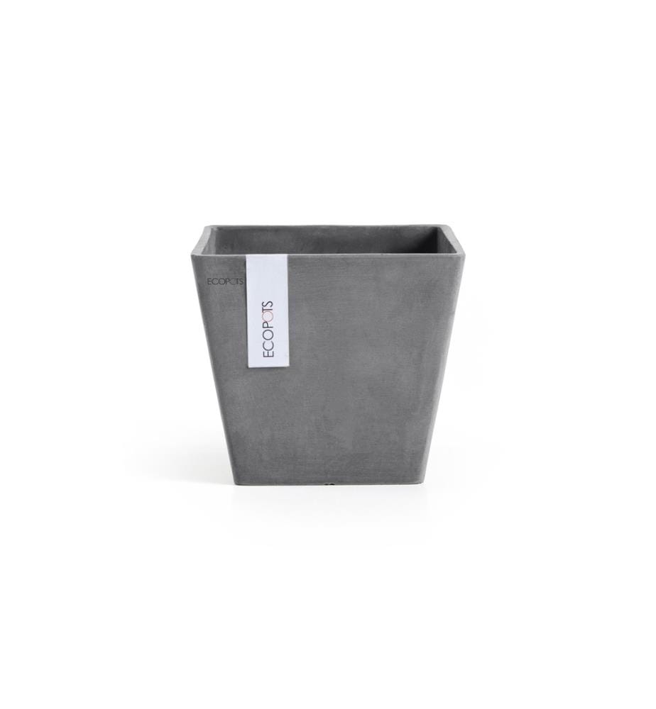 ECOPOTS - Pot à fleur Rotterdam 20 Gris