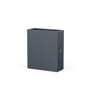 HERSTERA - Pflanzentrog Planter Divider 40, 100x40x115 cm, Anthrazit