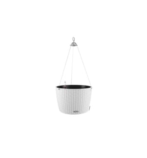LECHUZA - Blumentopf Nido Cottage 35, Weiss