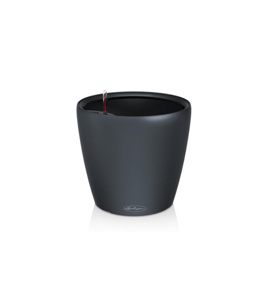 LECHUZA - Pot à fleur CLASSICO Color LS 43 - kit complet Gris