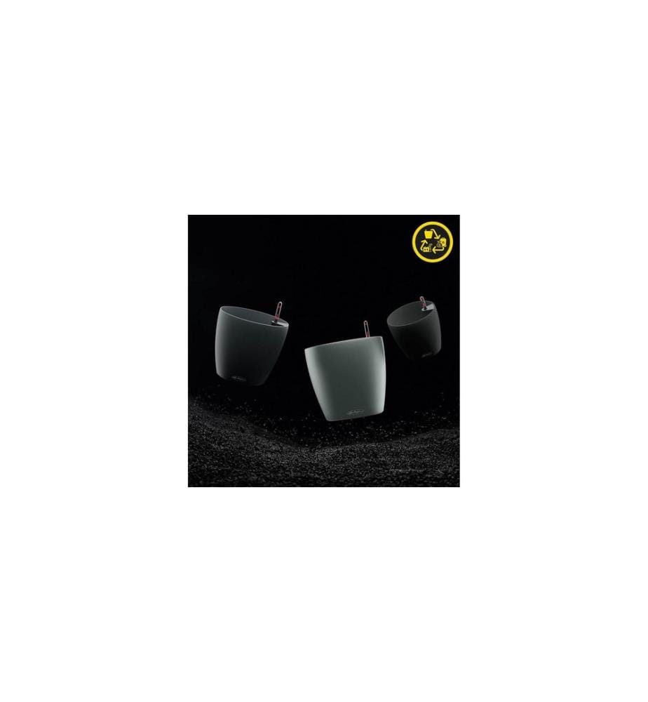 LECHUZA - CLASSICO Color Eco 18 Komplettset Dunkelgrau