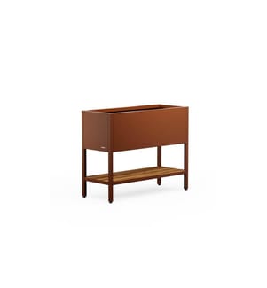 HERSTERA - Tavolo per piante Deco Grow Table 100 x 40 x 80 cm, brun