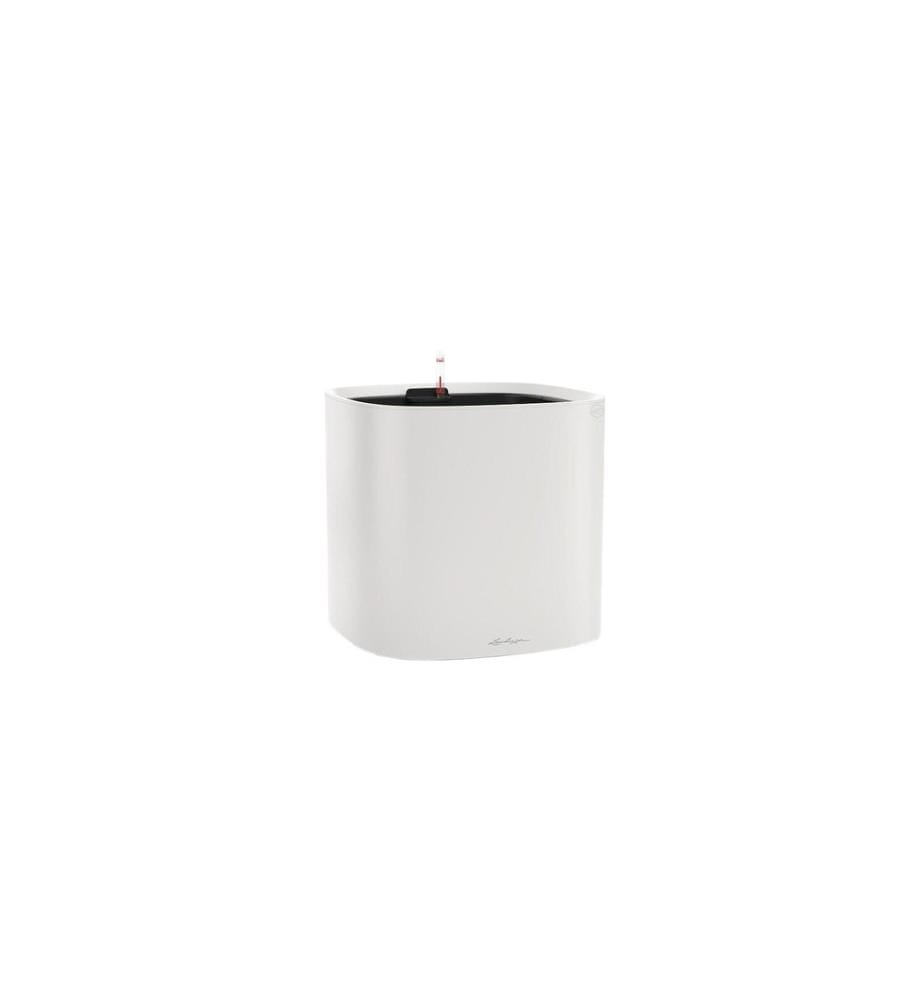LECHUZA - Pot à fleur Pila Color Planter 35 Gris clair