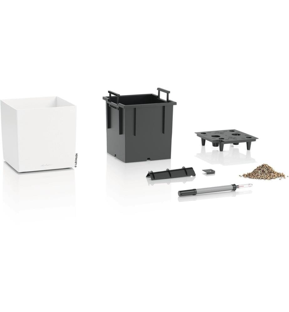 LECHUZA - Set per l'irrigazione CUBE Color 30 Blanc