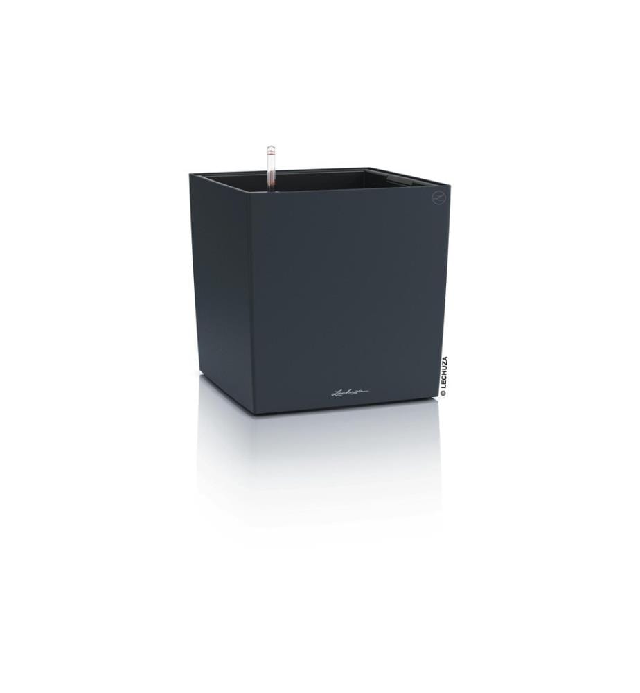 LECHUZA - Set per l'irrigazione CUBE Color 40 Gris ardoise