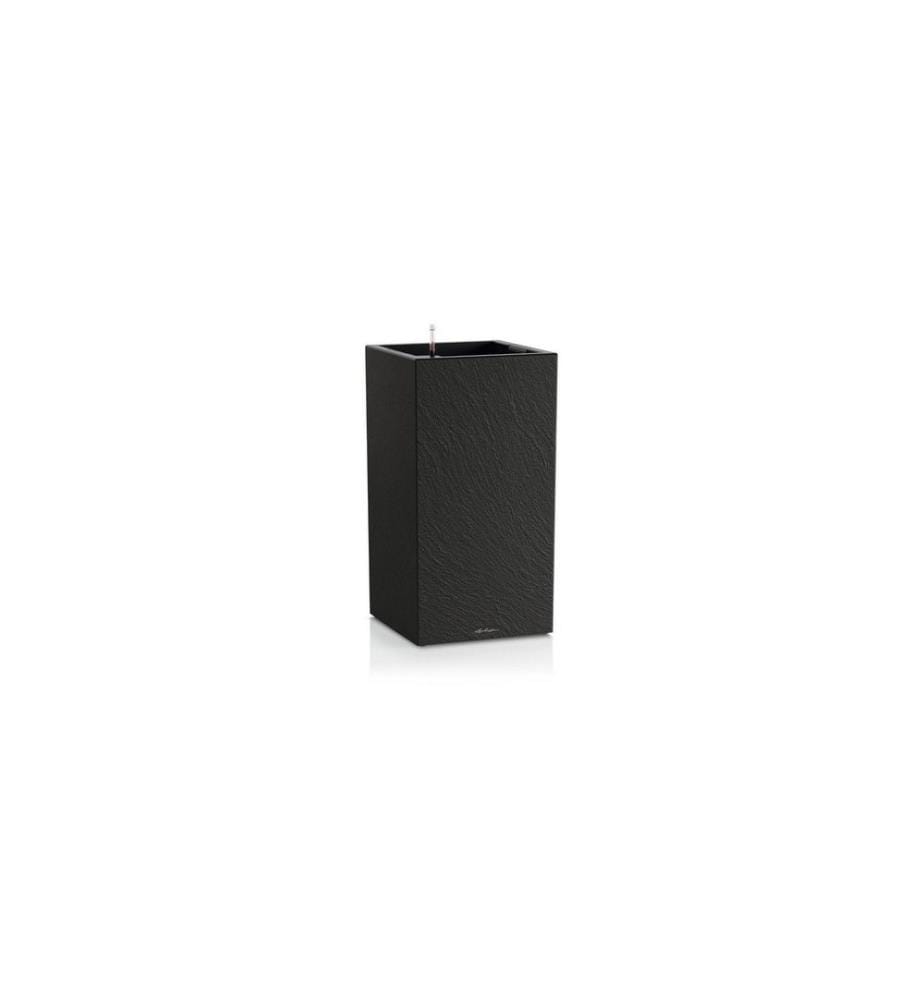 LECHUZA - CANTO Slatestone 30 high Dunkelgrau