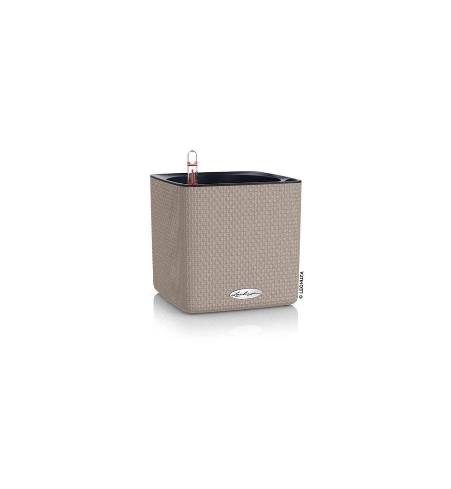 LECHUZA - CUBE Color 16 Sandbraun